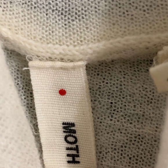 Moth Ivory Wool-Blend Sweater - Picture 5 of 6